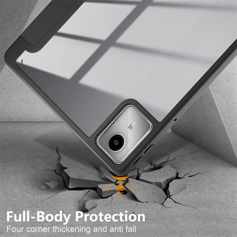 Custodia Fintie Per Lenovo Tab M11 (2023) TB-330FU / Xiaoxin Pad 2024 – 11 Pollici, PU Pelle, Slim