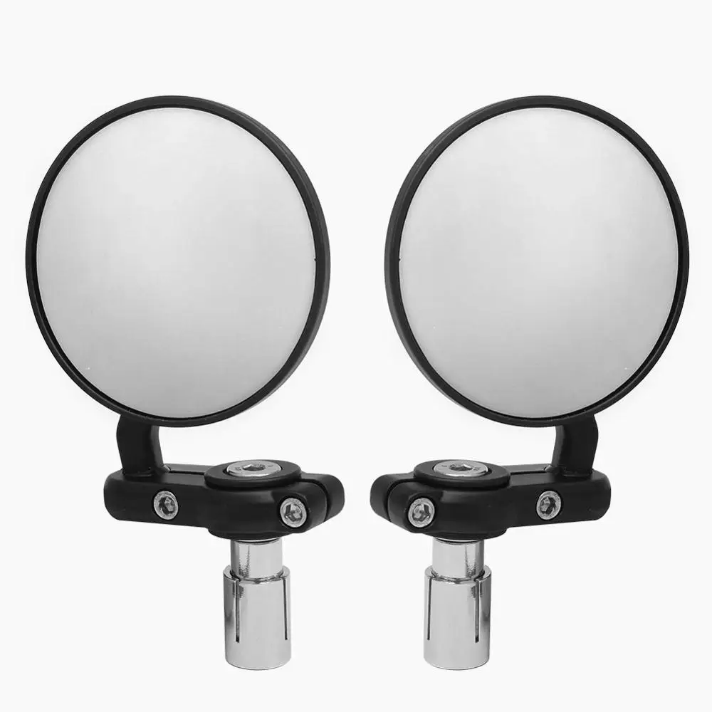 Universal Motorcycle Rear View Mirrors Round 7/8