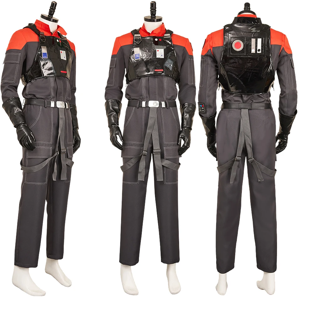 

Cassian Cosplay Costume Andor Clothing Space Battle Roleplay Battle Vest Pants Belt Outfits Halloween Party Fantasia Men Suit