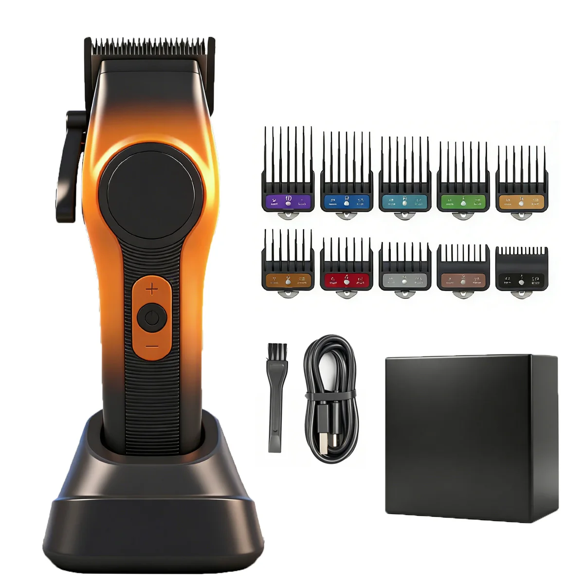 

Professional BRDCLIP SL913 Powerful Motor 8000RPM Barber Tools High Speed Machine Salon Men's Carbon Blade Haircut With Base