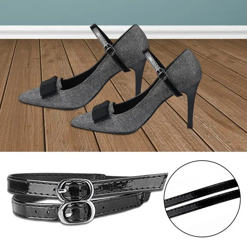 Buckle Shoe Ankle Straps Flexible Shoe Straps Extender Anti-Loose Buckle Shoe Ankle Straps Belt For High Heels