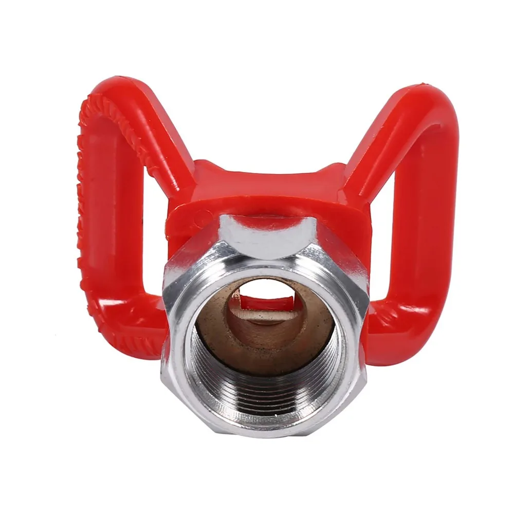 

Красный безвоздушный распылитель, стандартный алюминиевый сплав и пластик, защита сопла распылителя, защита сиденья, седло сопла для Wagner/Titian