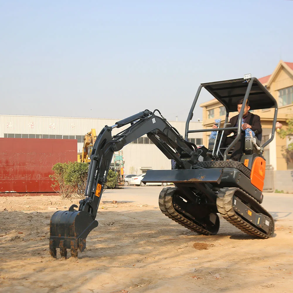 High Quality Crawler 1 Ton Compact Mini Excavator with Powerful Performance  Ideal for Small Spaces and Versatile Digging Tasks