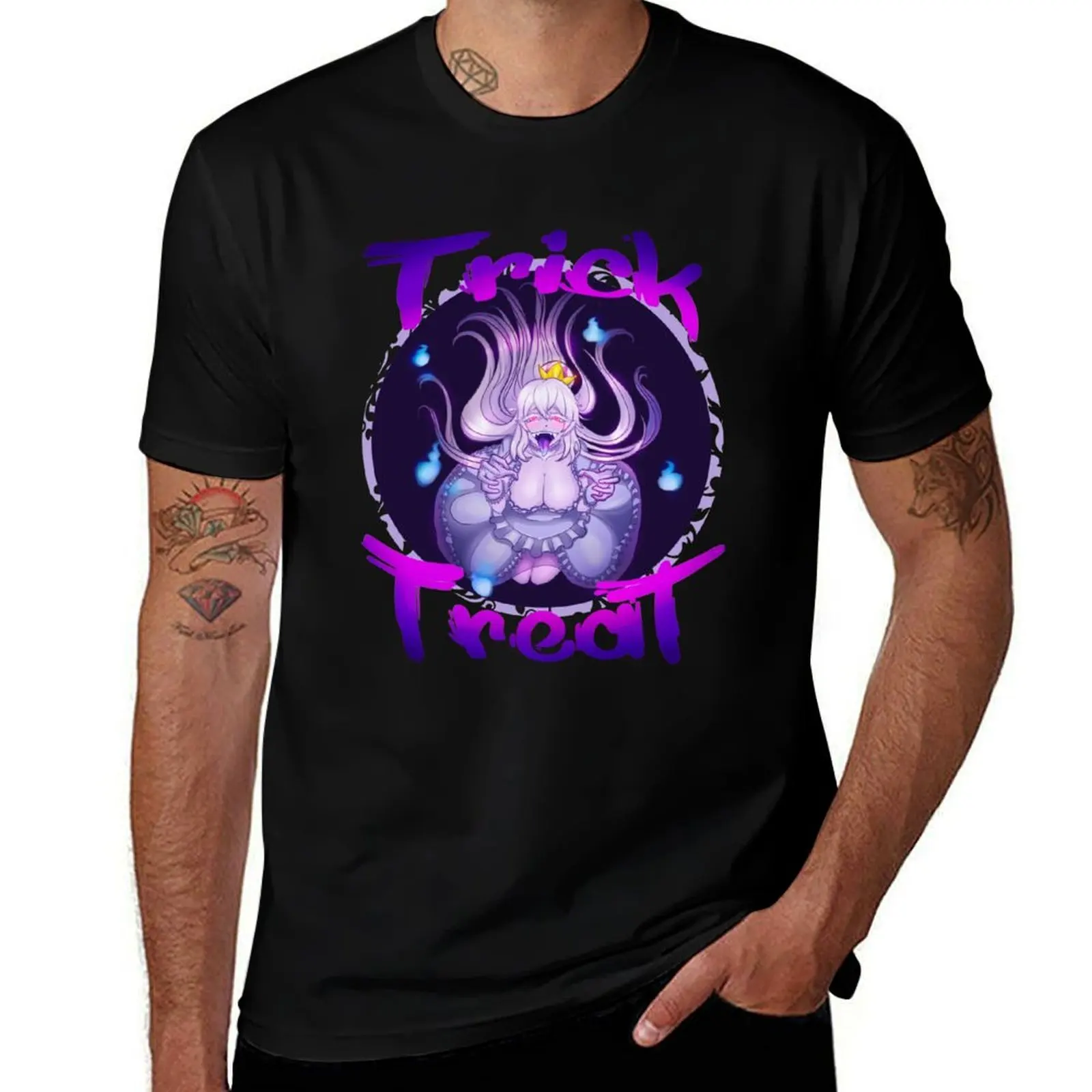 

Halloween Booette T-Shirt cotton tshirt 100% anime tshirt T-Shirt