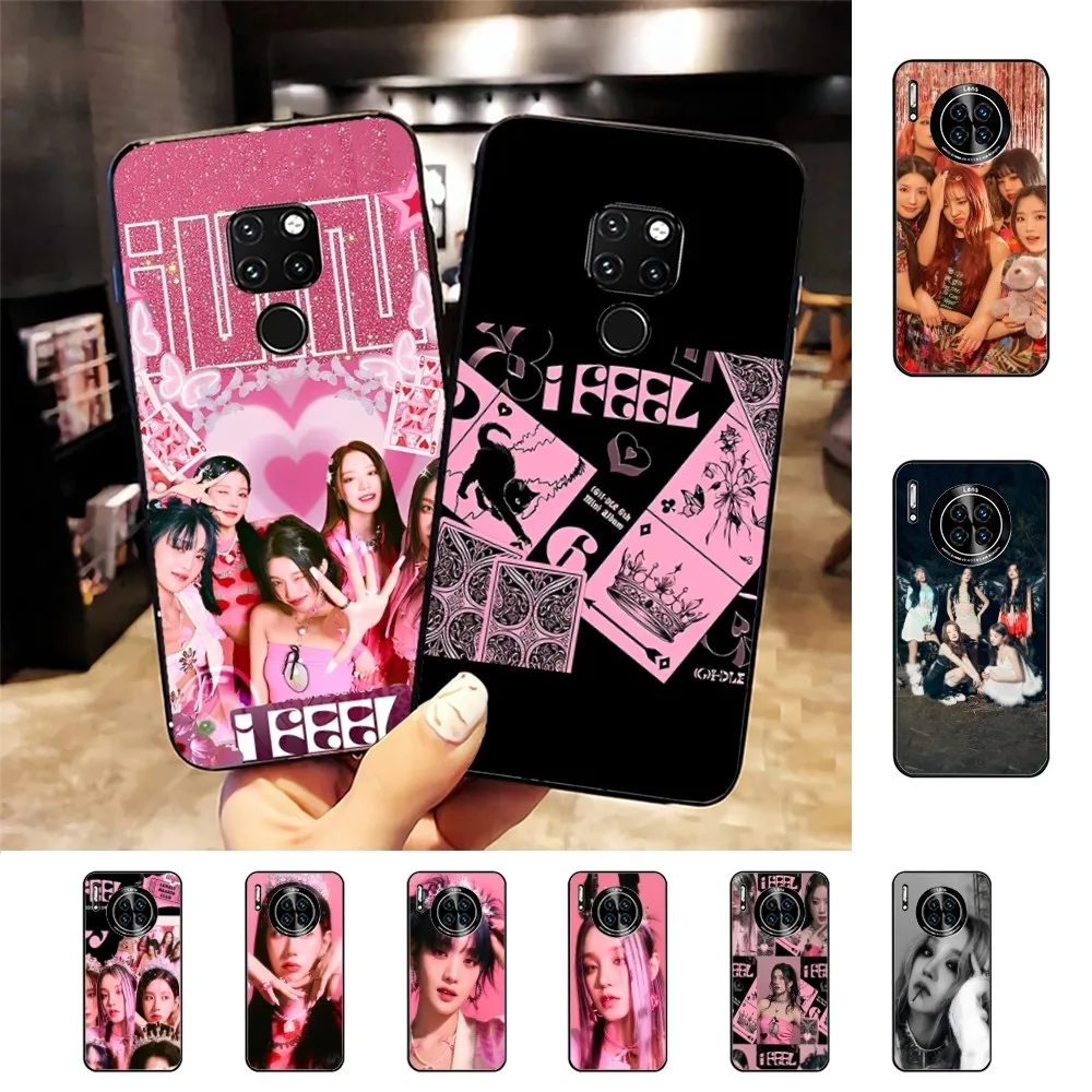 Kpop G-GIDLE I FEEL Beautiful Phone Case For Huawei Mate 10 20 30 40 50 lite pro Nova 3 3i 5 6 SE 7 pro 7SE