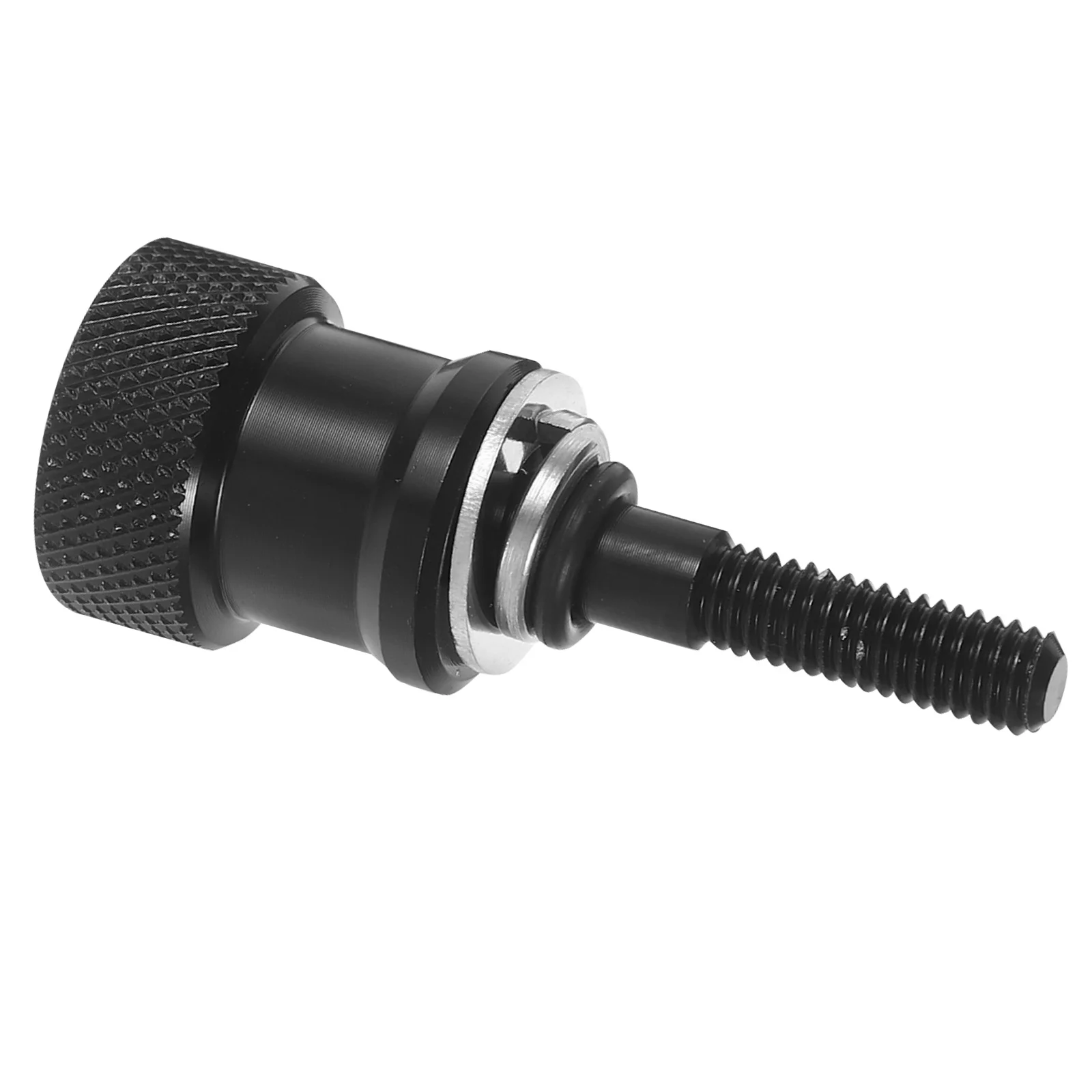 

Motorcycle Quick Disassembly Screws Modified Part Back Row Black Aluminum Alloy Seat Bolt