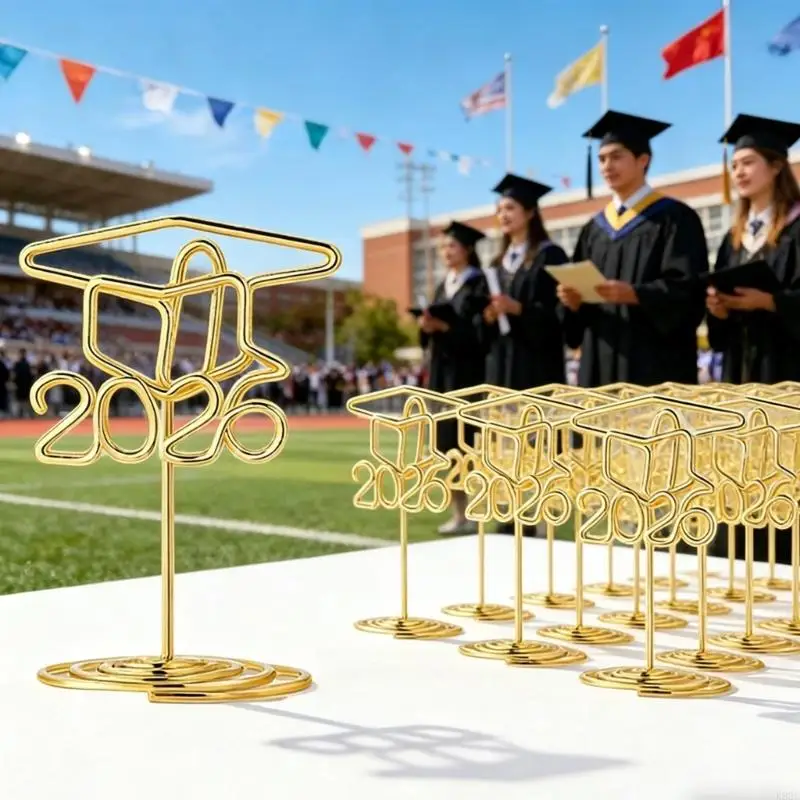 

20Pcs Cap Note Clips Card Holders Set For Photos Cards Display Table Number Card Clips Decorative Memo Holders K92C