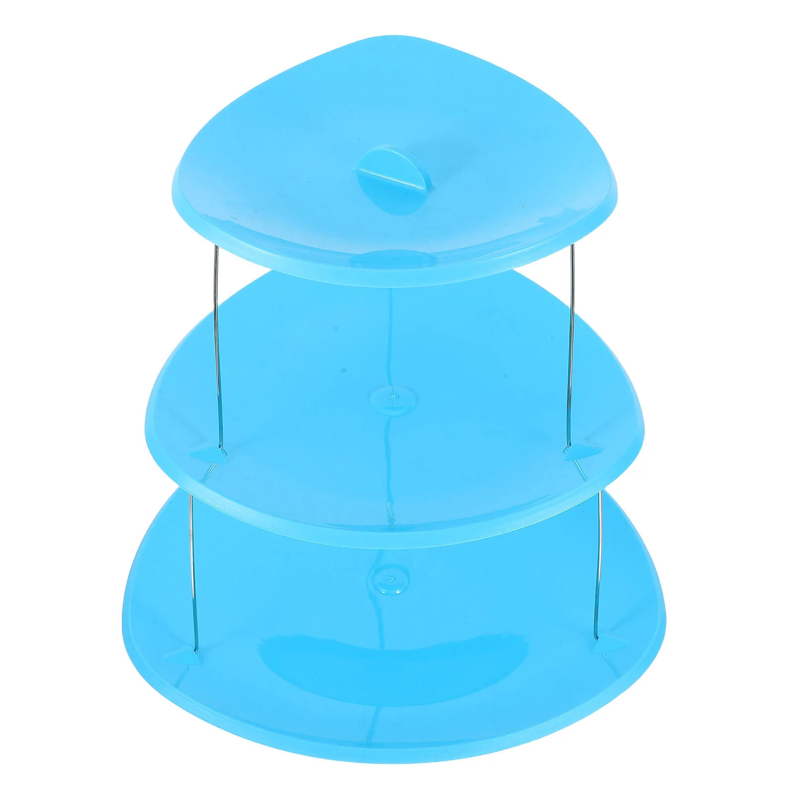 

Foldable Cake Stand Tier Dessert Display Rack Cupcake Table Organizer Tiered Food Shelf Holder For Party Wedding Fruit
