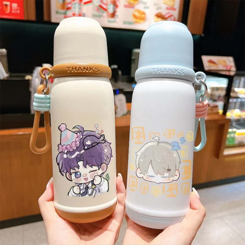 Nieuwe Liefde en Deepspace Xavier Sylus Zayne Rafayel Cartoon Creatieve Geïsoleerde Beker Gepersonaliseerde Game Perifere Draagbare Water Cup