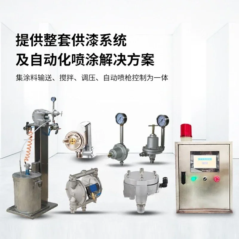 AMM-6 series medium-sized pneumatic motor agitator, industrial paint pneumatic mixing machine