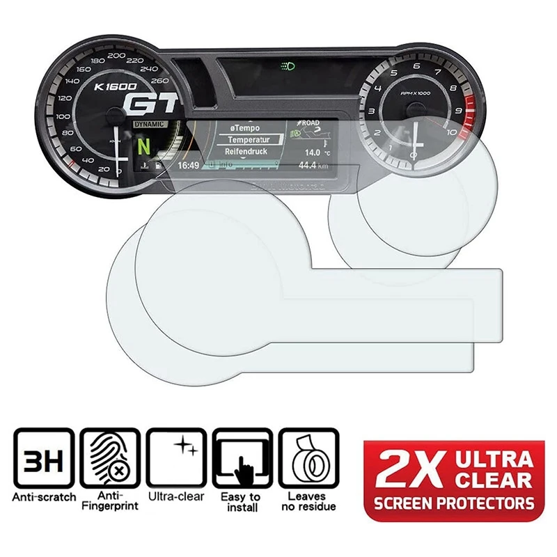 NEW-Motorcycle Dashboard Anti-Scratch Film Dashboard Protective Film Instrument Film For BMW- K1600GTL K1600GT K1600 K1600B