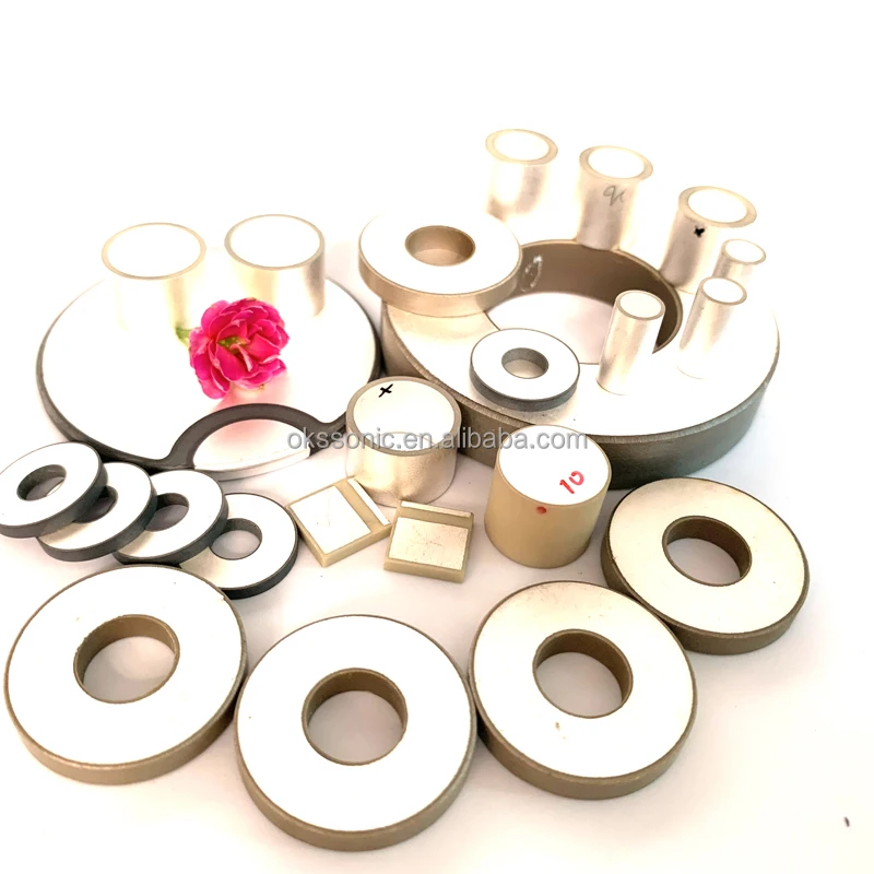 100PCS/Lot OD25XID10XH3mm PZT4 Ultrasonic Transducer Piezo Ceramic Rings