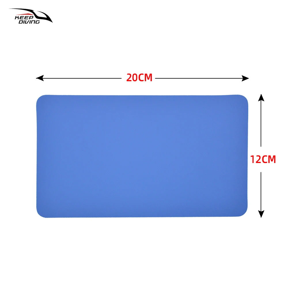 2 Stück aufblasbare PVC-Reparaturflicken für Boote, Kajaks und Gummiboote – wasserdichtes Reparaturwerkzeug für quadratische Löcher und Leckstellen – Detail 2