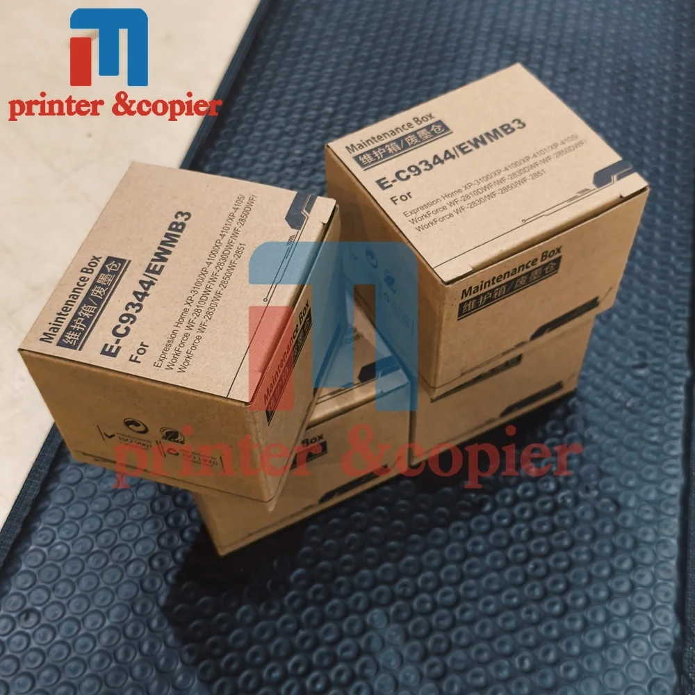 1PCS C9344 Ink Maintenance Box support for EPSON Expression Home XP 2100 2105 3100 3105 4100 4101 4105 Worksupport force WF 2810