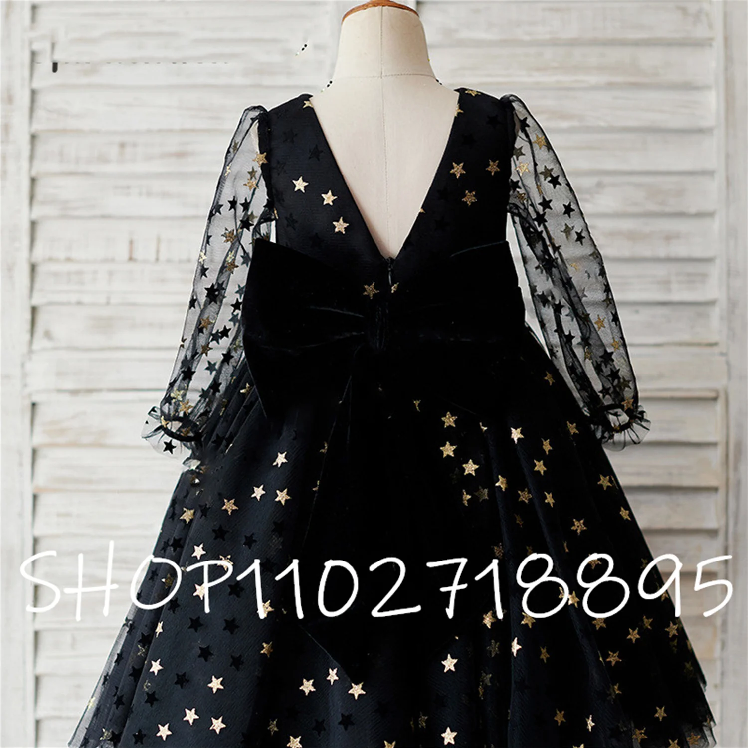 Bambini Glitter paillettes prima comunione vestito paillettes fiocco Tulle strato fiore ragazze abiti maniche abito da principessa lucido per ragazze