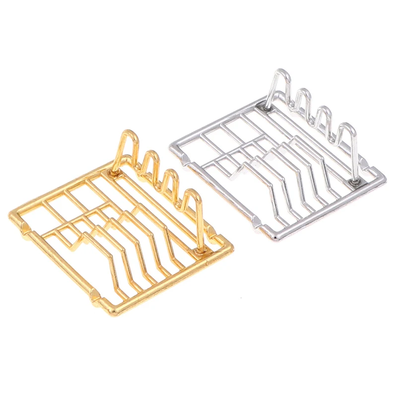 1Pc 1:12 ドールハウスミニチュア皿棚キッチンおもちゃ家族グッズ