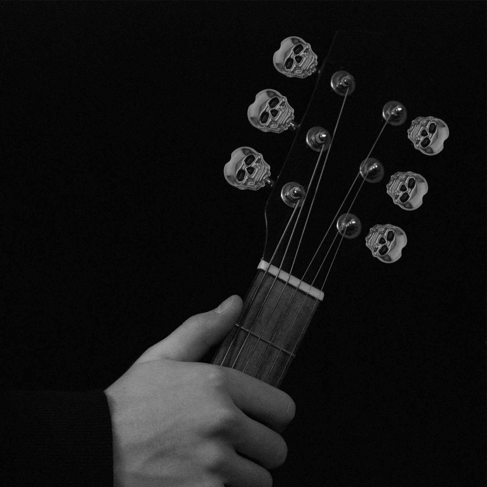 6 قطعة أوتاد سلسلة الغيتار الكهربائي الثقيلة ضبط مفاتيح خفيفة الوزن المحمولة آلة رؤساء لقطع غيار الغيتار