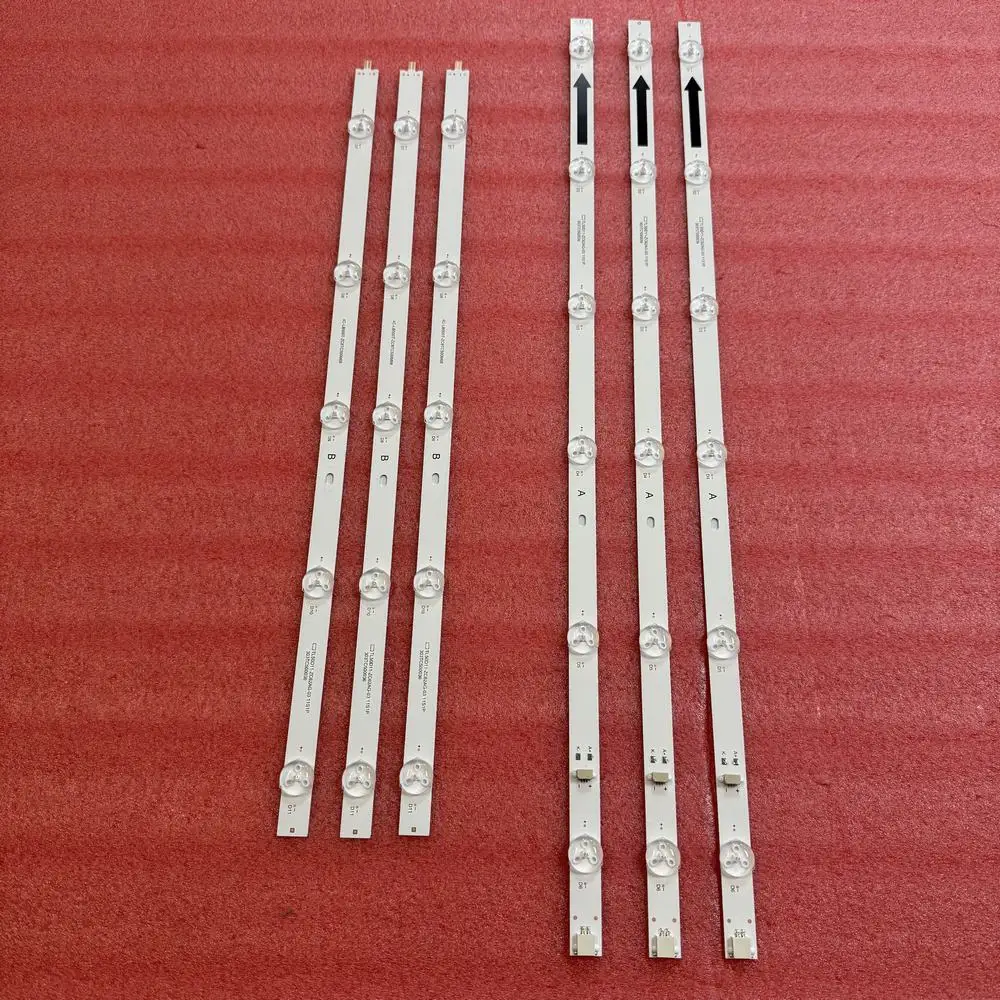 3pcs/set LED Backlight Strip For 50UN70006LA 50UQ70006LB 50UQ70006 50UN70006 50UN70006KA TCL50D11-ZC62AG-03 LVU500L0DXE
