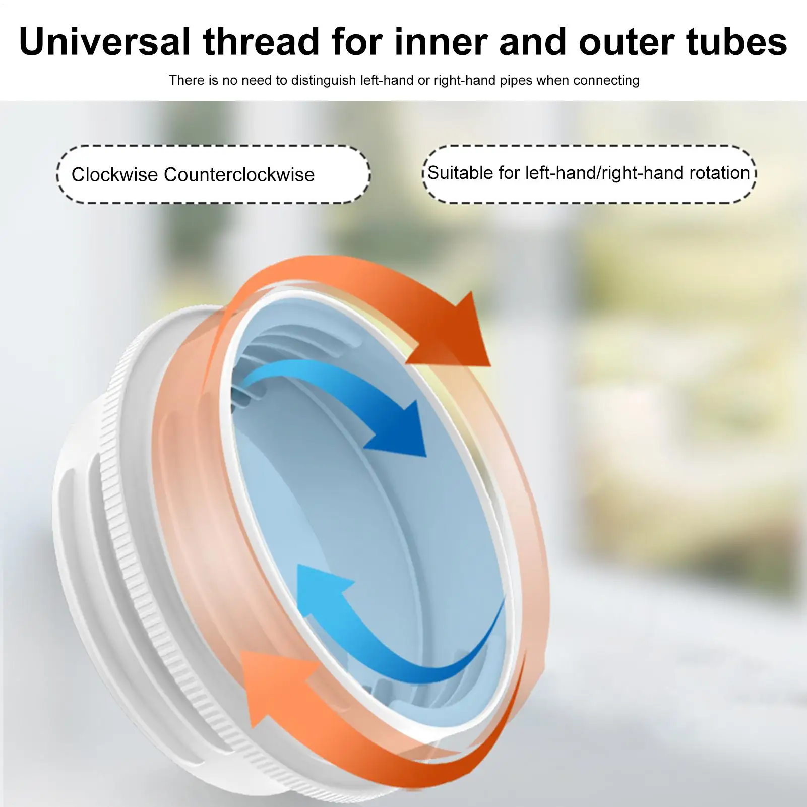 Universal AC Hose Adapter 13/15CM Mobile Air Conditioner Exhaust Pipe Connector Universal Hose Reducer Portable AC Coupler