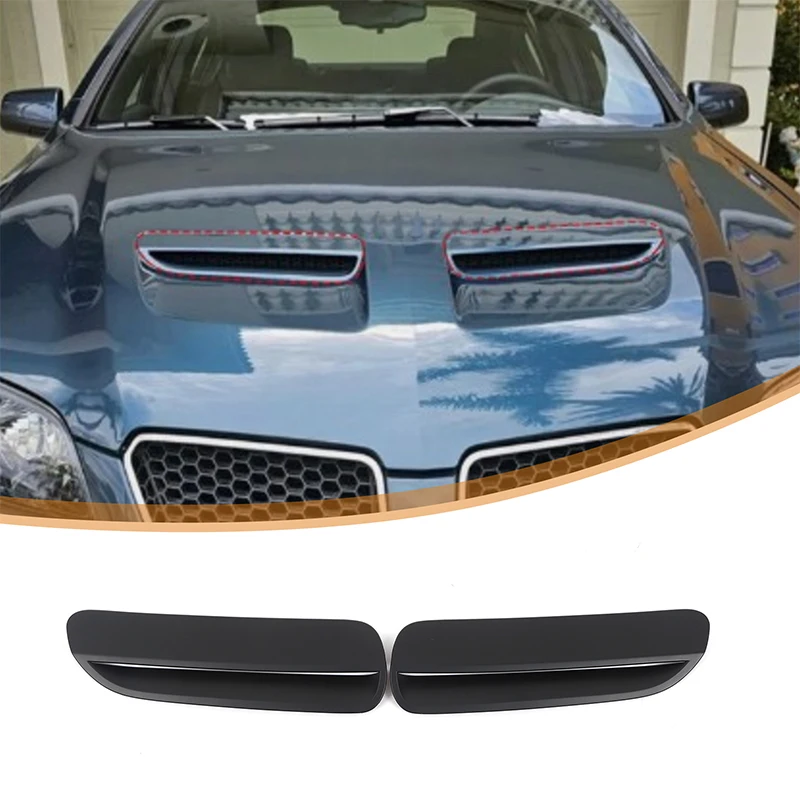 Car Engine Hood Air Vent Trim Cover Hood Air Intake Scoop Cover Bonnet Air Outlet Decor Car Accessories For Pontiac G8 2008 2009