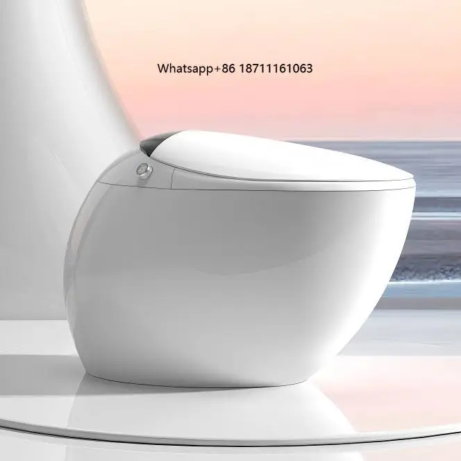 Integrated Smart Electric Toilet with Automatic Flushing Sensor Flip Lid Aromatherapy Deodorization S-Trap Version Cross-Border