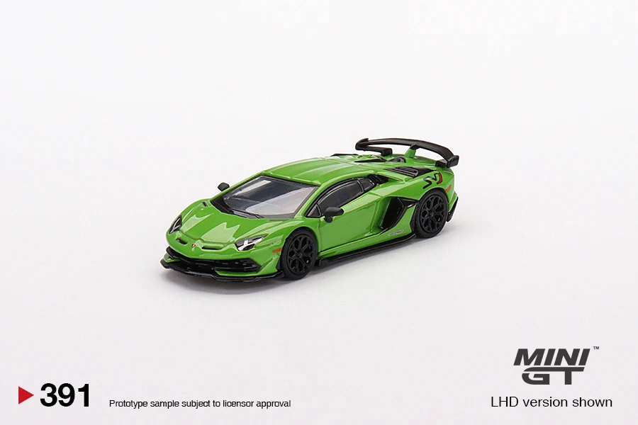 Миниатюрная модель автомобиля из сплава SVJ Green 1:64, модель 391 #