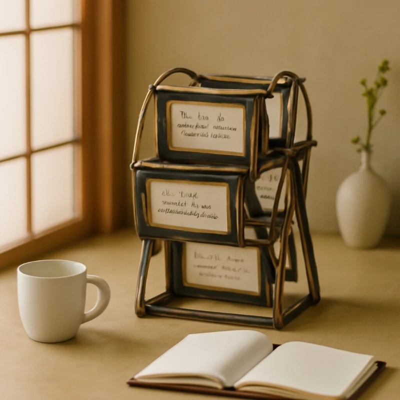 

Vintage Ferris Wheel Photo Album Windmill Style Picture Holder Study Room Decorative Ornament Creative Bedroom Display