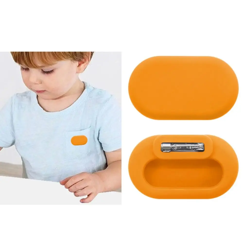 Silicone Tracker Case with Invisible Pin Anti-lost Elder Clothing Hidden Silicone Holder for Samsung Galaxy SmartTag 2