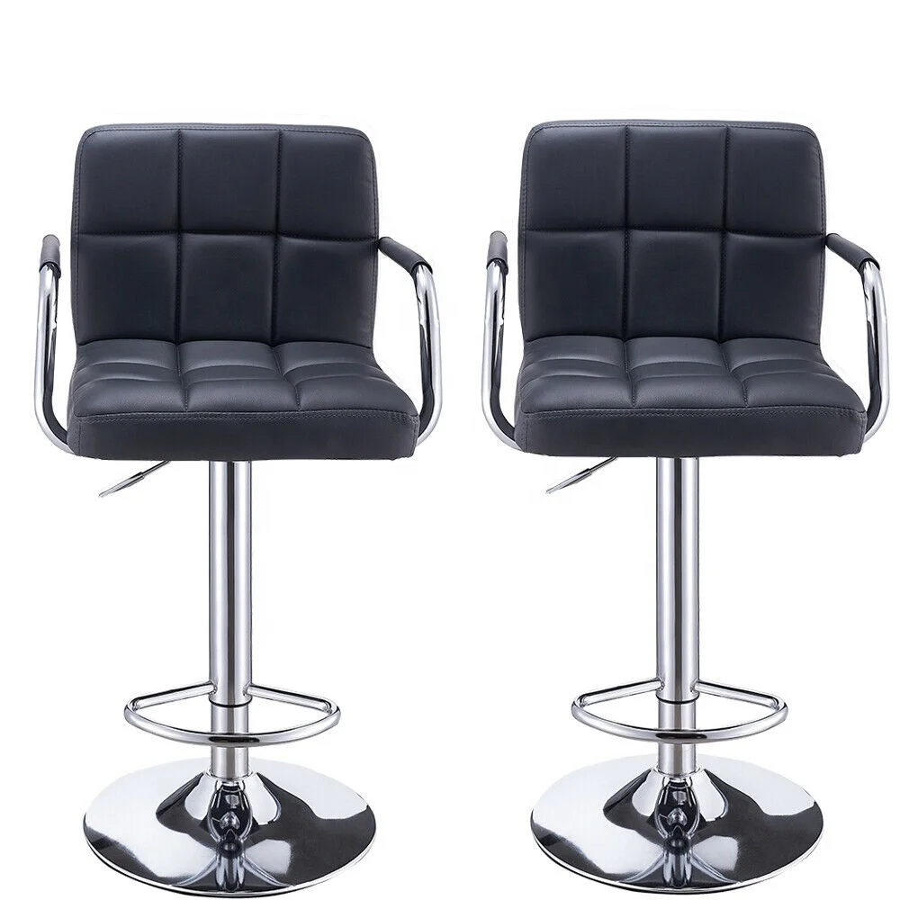 

Small House Home bar Chair Adjustable General Use Cheap Kitchen Furniture PU Leather Hotel Bar Stools Restaurant Home bar Chair