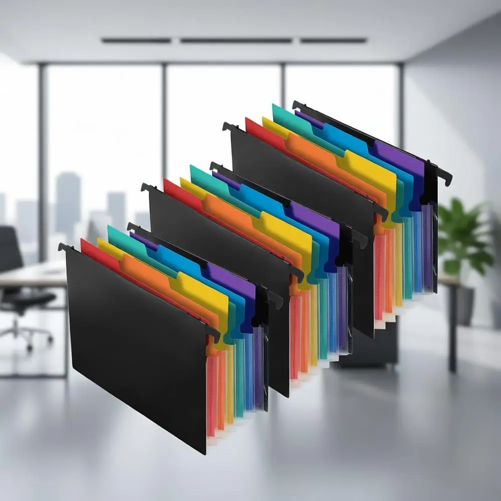 

Расширяемый органайзер для документов формата Letter с выдвижными крючками, набор из 3 штук для хранения в дороге