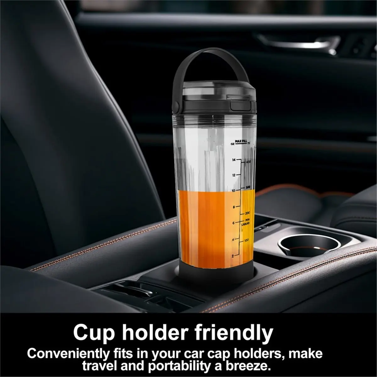 Blade Cover and Vessel Cap for Blast Container Blender Replacement Parts Portable Blender Replacement Parts