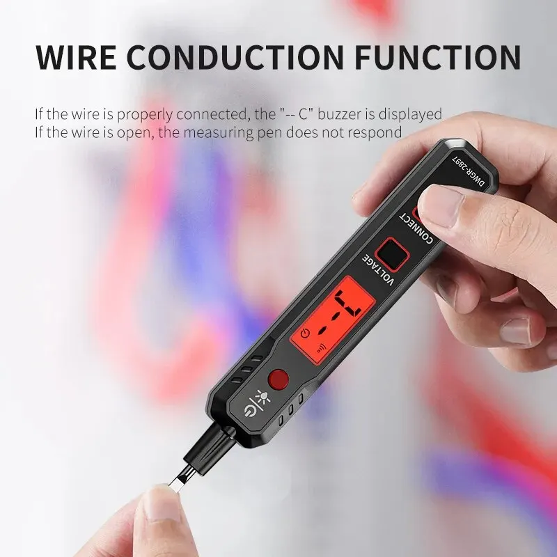 Voltage Multi-function Measurement Tool Digital Display Electrician Special Induction Test Pen Current Electric Sensor