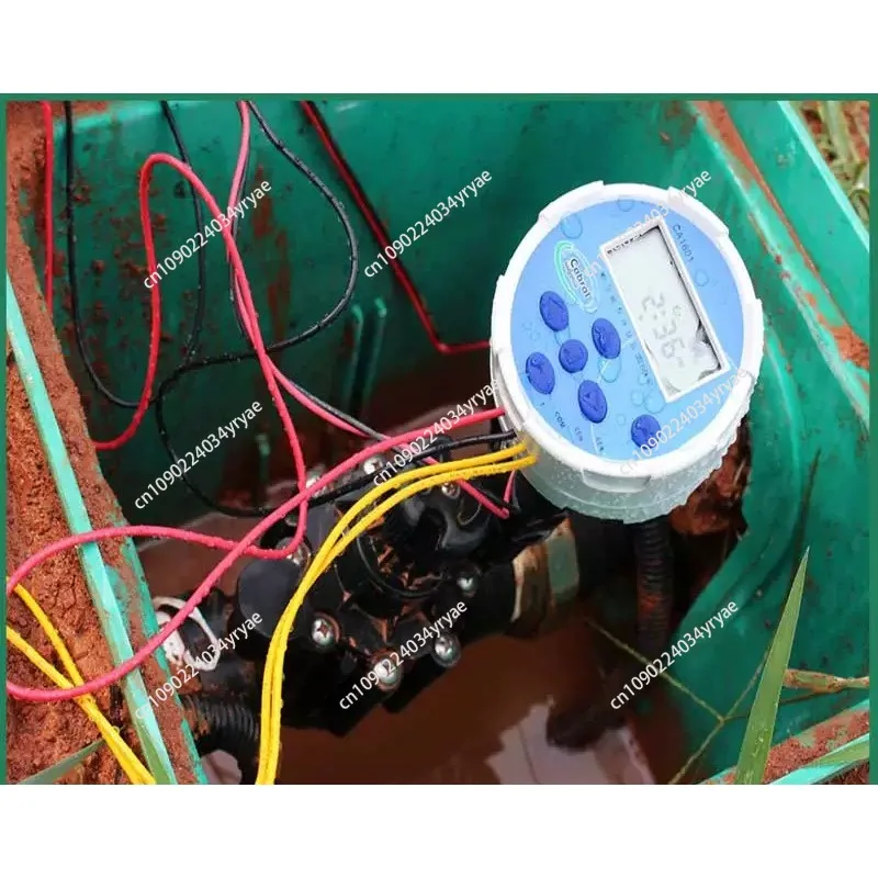 Smart Irrigation Solenoid Valve Wiring-Free Agriculture Irrigation Valve Greenhouse Orchard Lawn Controller
