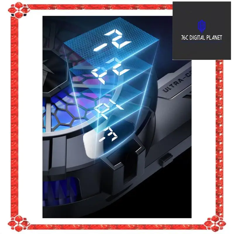 24-uurs levering SL33 mobiele telefoon koelventilator, halfgeleider magnetisch / achterclip game cool koellichaam voor IOS en Android