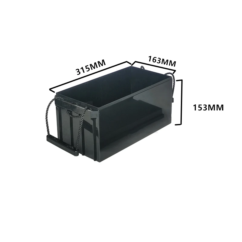 12V 24V Lifepo4 Battery Storage Boxes  80Ah 90Ah 105Ah 120Ah 150Ah 200Ah Battery Case Yachts RV Battery Solar Cells Plastic Case