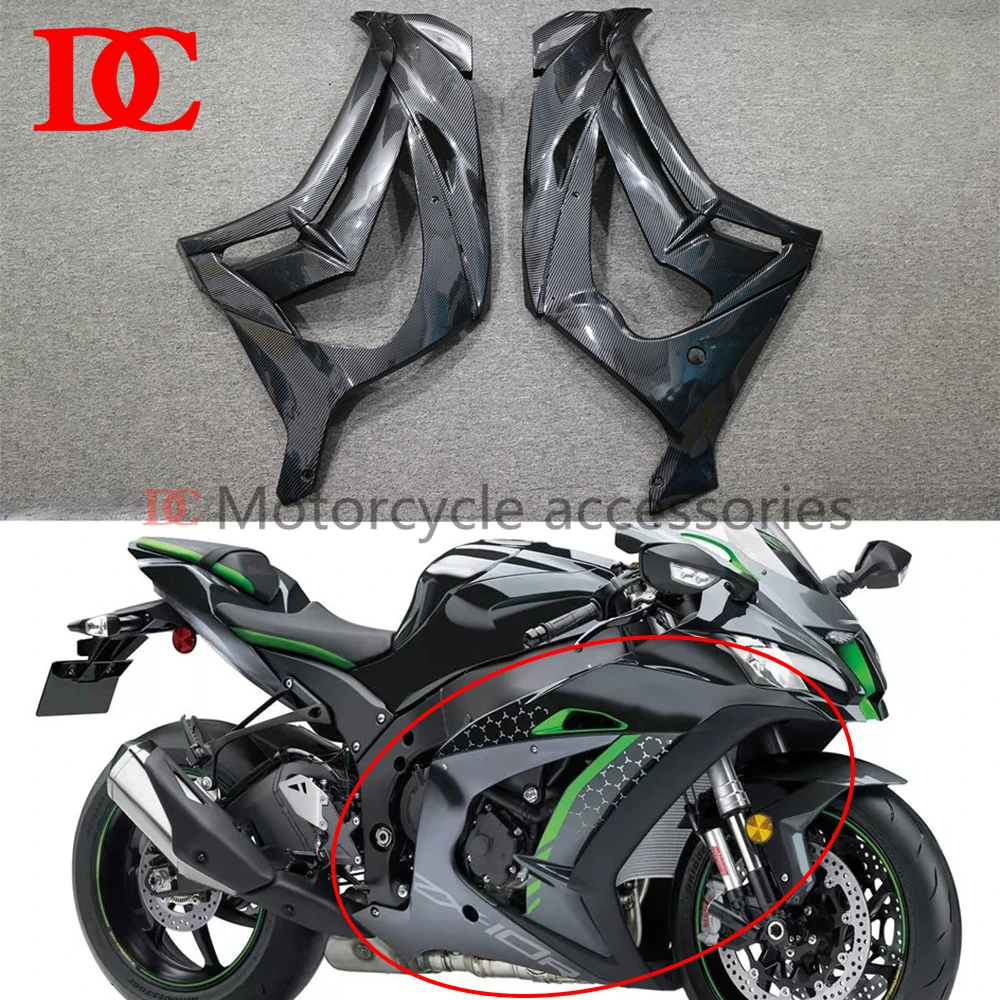 

Front upper Side Panel Fairing Vehicle Body Enclosure Cover Protective Plate For ZX-10R ZX10R 2016 2017 2018 2019 2020
