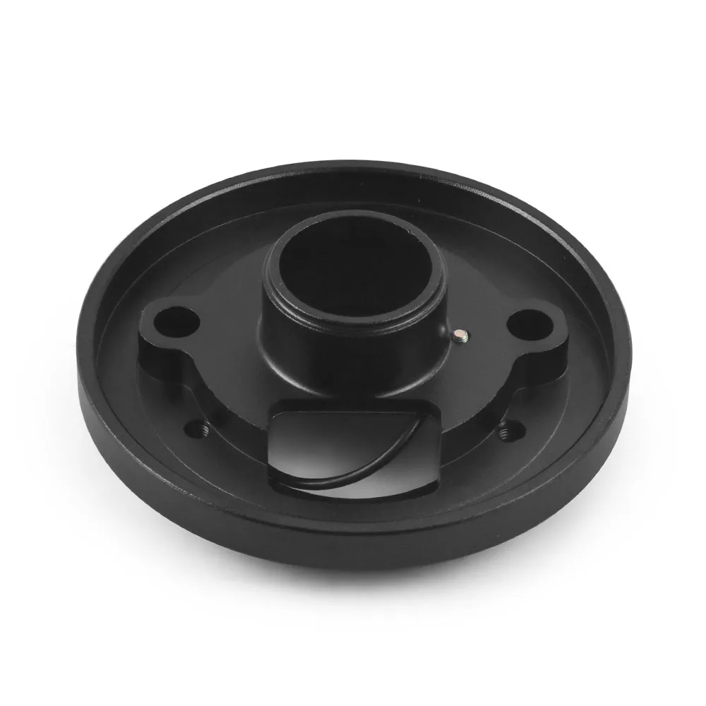 Racing Short Steering Wheel Hub Adapter Compatible for Audi A4 A6 A8 For VW Jetta Golf Black 180H