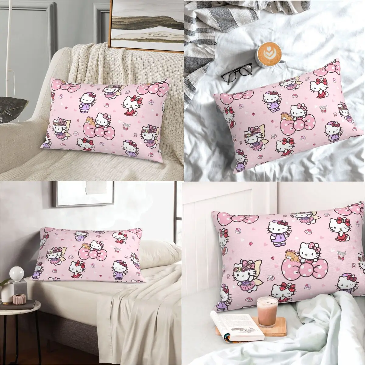 Hello Kitty miękka super poszewka na pościel dla dzieci 30x20 na włosy i skórę poszewka na pościel dla chłopców dziewcząt