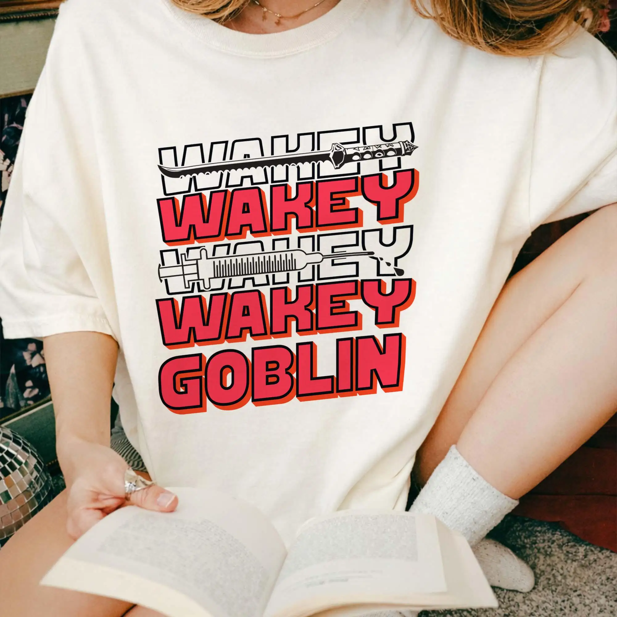 Red Rising, Wakey Wakey Goblin, Darrow, Sevro, Howlers Shirt T-shirt Tee Shirt