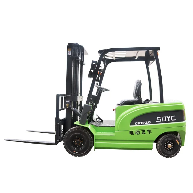 China Factory High Quality Economical 1.5 ton 2ton 3 ton 3000mm Full AC Motor 4 wheel Electric Forklift 1.5 ton for sale