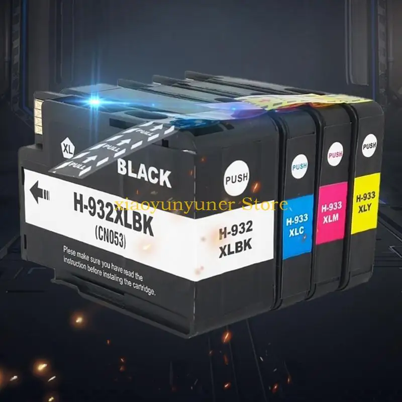 

P9JB 932XL 933XL Высокопроизводительный чернильный картридж работает с Office jet 6600 6700