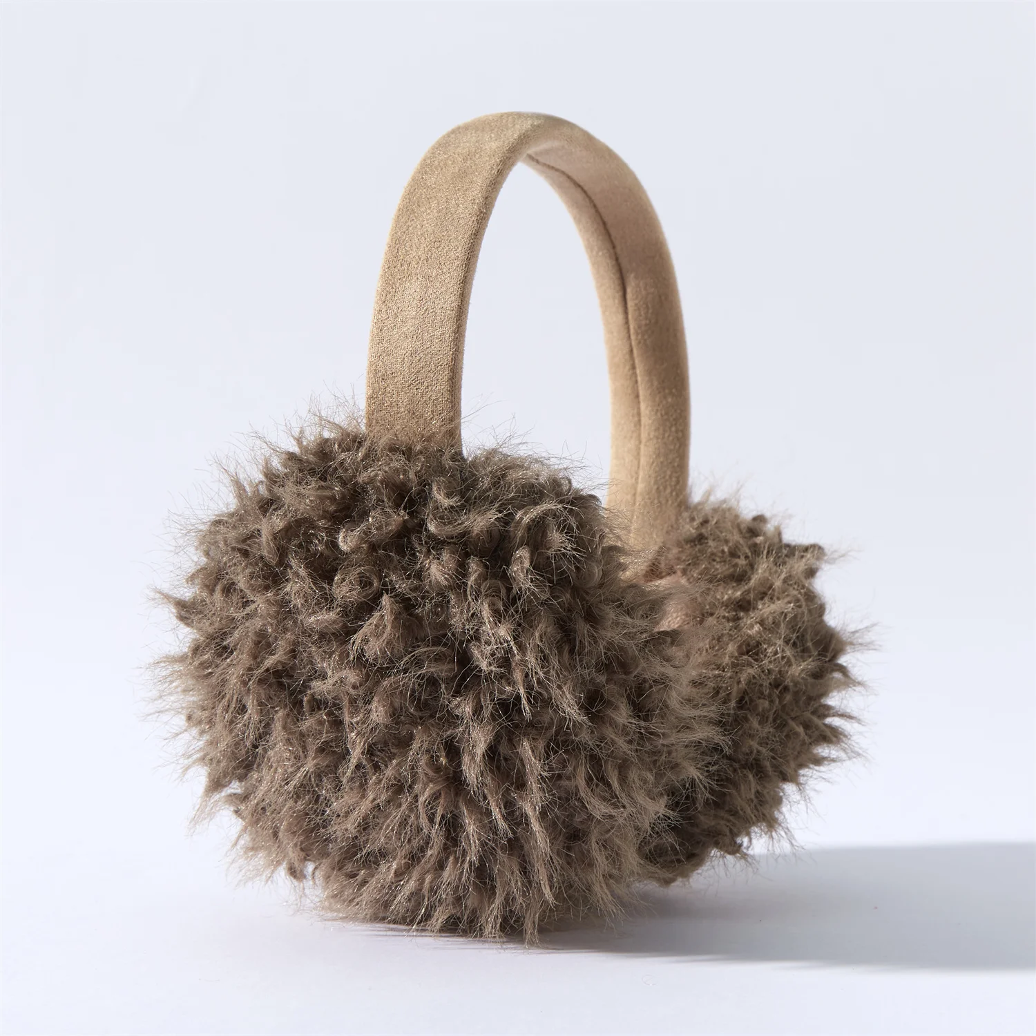 안지 신상 곱슬 플러시 귀마개 겨울 실용 방풍 따뜻한 접이식 남녀 공용 패션 야외 액세서리