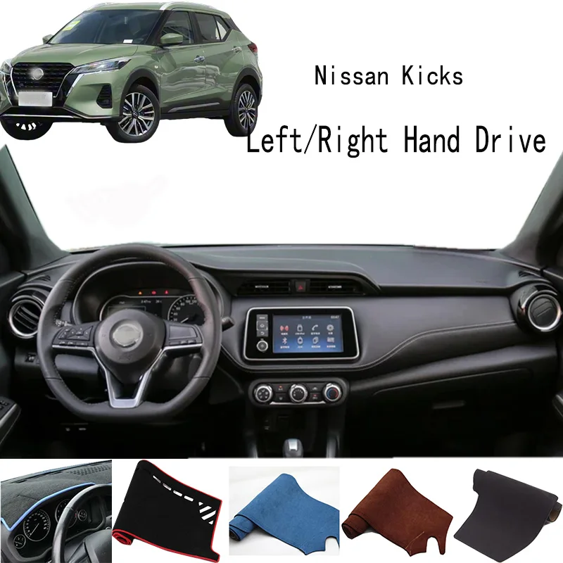 

For Nissan Kicks Accessories Dashboard Cover Instrument Panel Dash Mat Dashmat Protective Pad