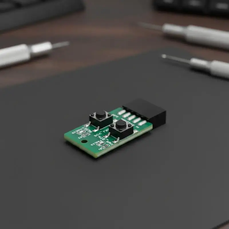PC External Power Reset Switch Module 9Pin Motherboard Header for Desktop Mainboard Testing Computer Repair and DIY Projects