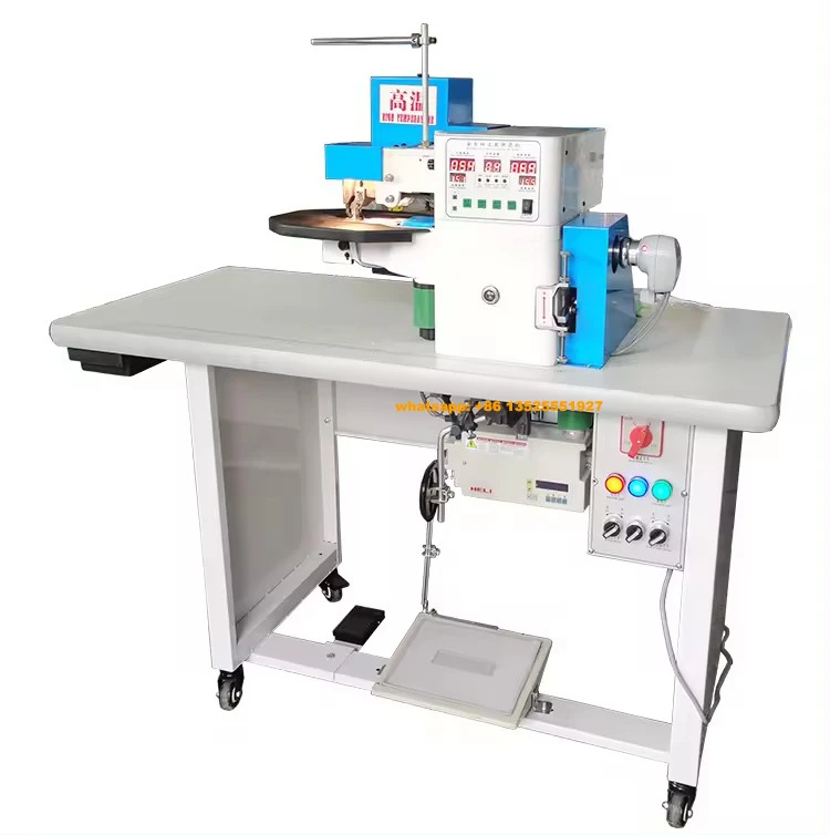 Macchina piegatubi per bordi in pelle Macchina per colla per pelle