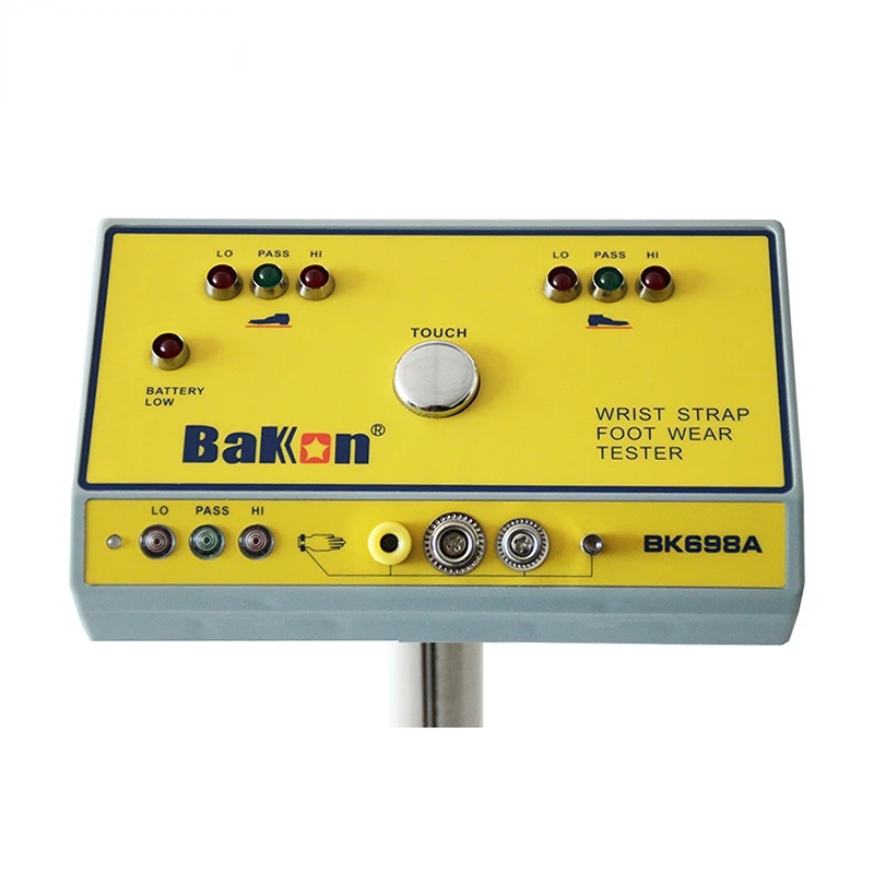 BK698A electrostatic field strength tester 698A human body comprehensive tester entrance wristband electrostatic shoe detector