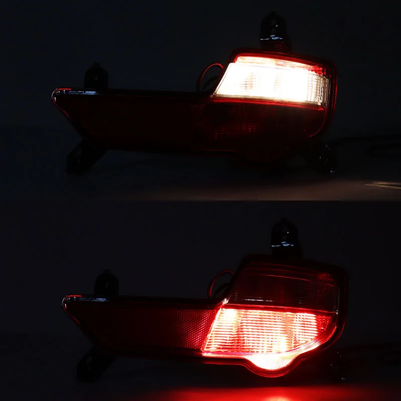 Car Accessories For JAC Refine S3 3rd Gen 4th Gen Rear Bumper Light Reflector Warning Brake Auto Fog Lamp Assembly Auto Parts