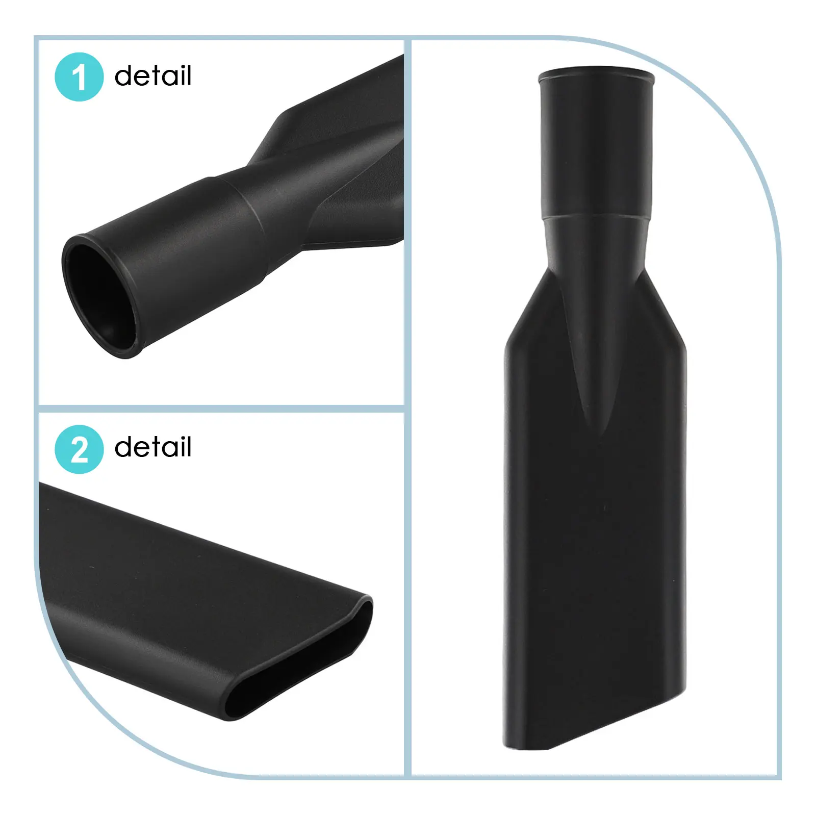 소모품 노즐 작은 간격 진공 청소기 플랫 헤드 창 슬라이드 청소 액세서리 부착 흡입 35mm