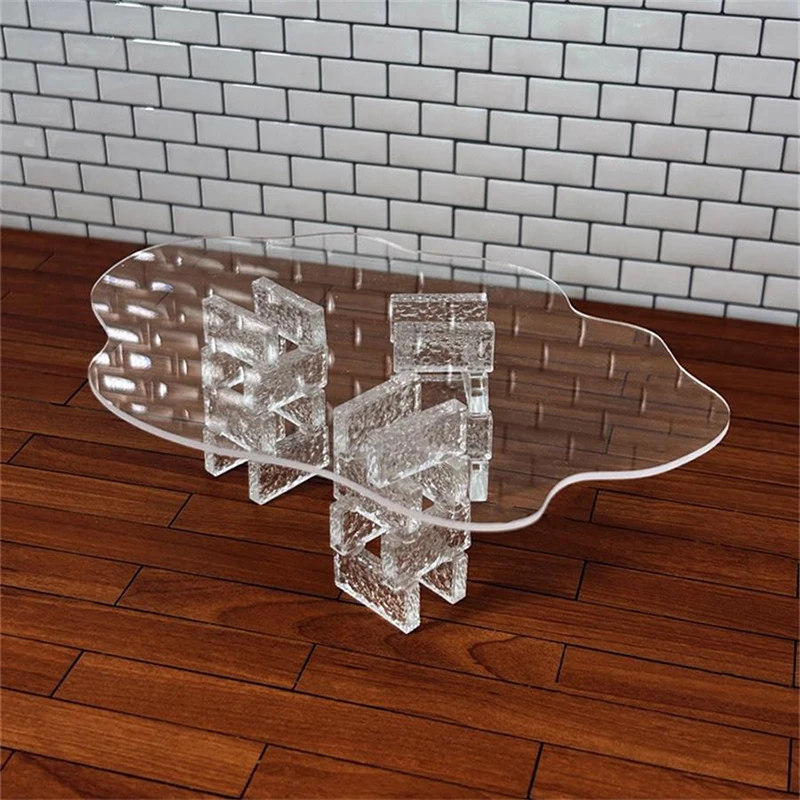 

20 шт. 1:6 1:12 кукольный домик мини кристально прозрачные кирпичи водная рябь хрустальные стеклянные кирпичи модель кукольный домик микро сцена реквизит