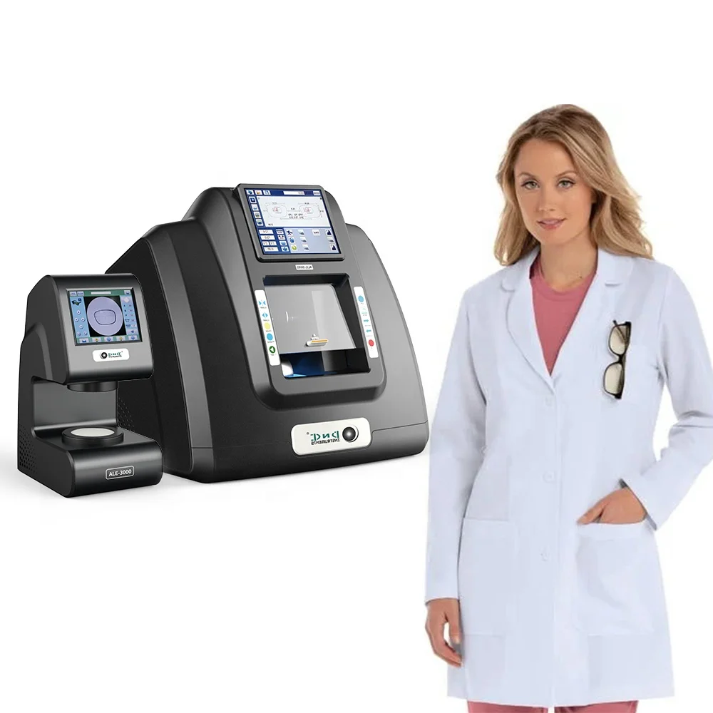 One-button Operation Touch Screen ALE-3000 Patternless Optical Automatic Lens Edger for Optical Shops